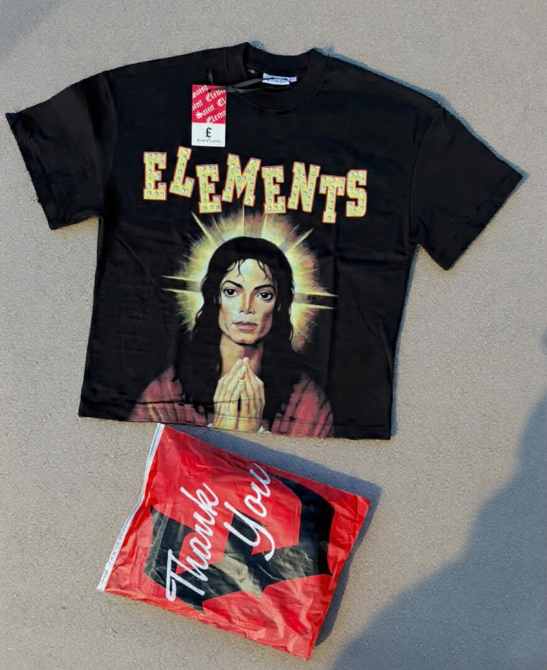 Divine Elements Tee black