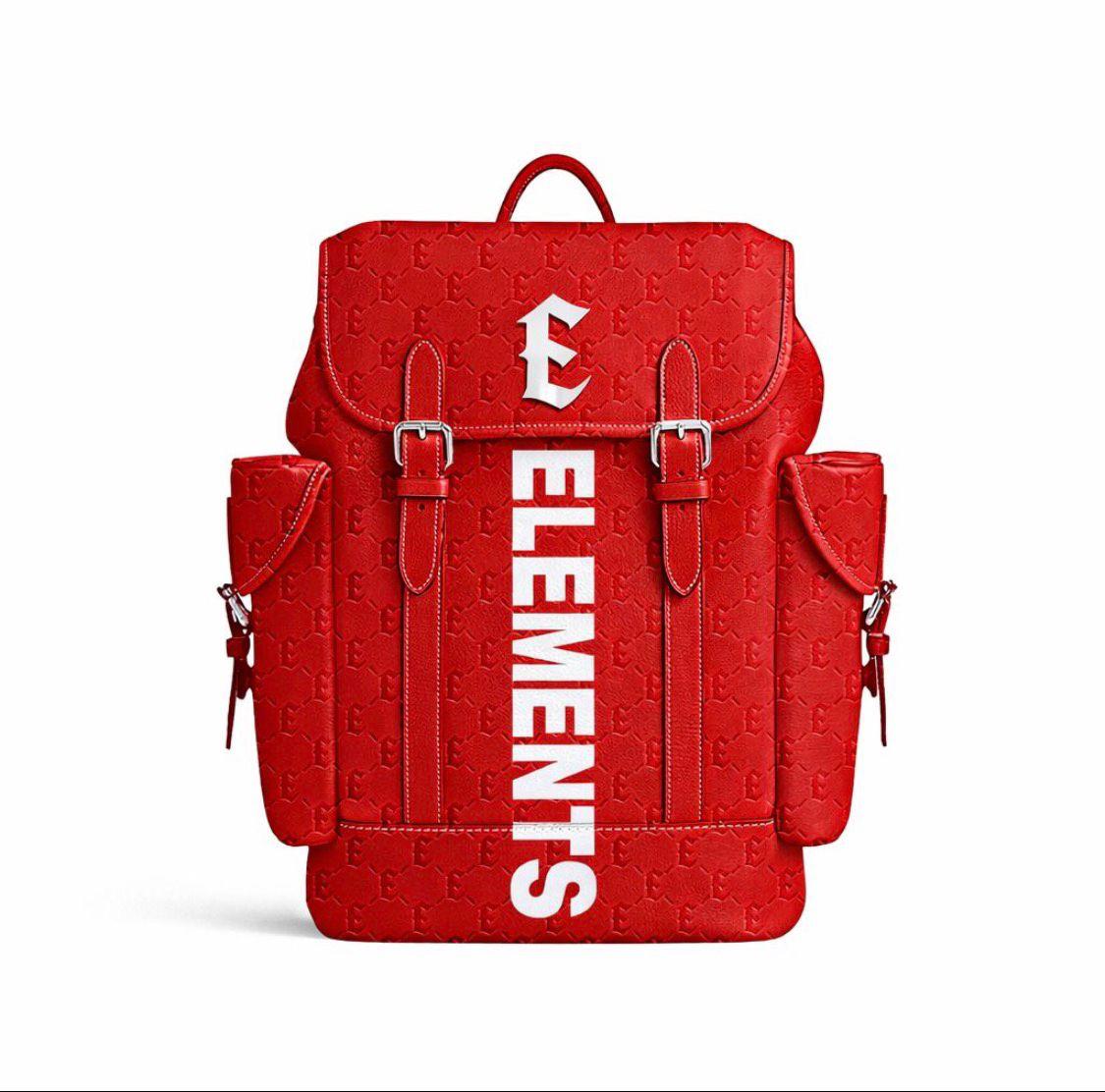 Saint Elements Backpack. 🎒 red-2