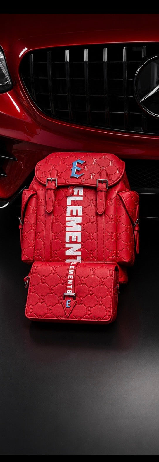 Saint Elements Backpack. 🎒 red-1
