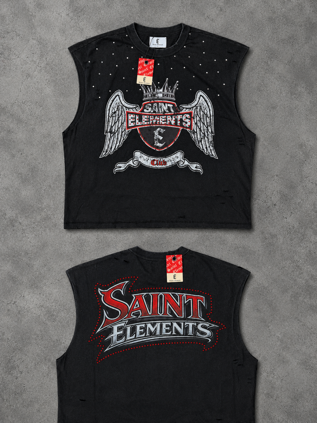 Saint Elements Royal Wings Muscle Tee ⭐-1